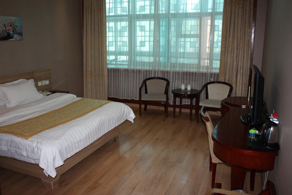 Qingdao Hongyun Jiahe Business Hotel Esterno foto
