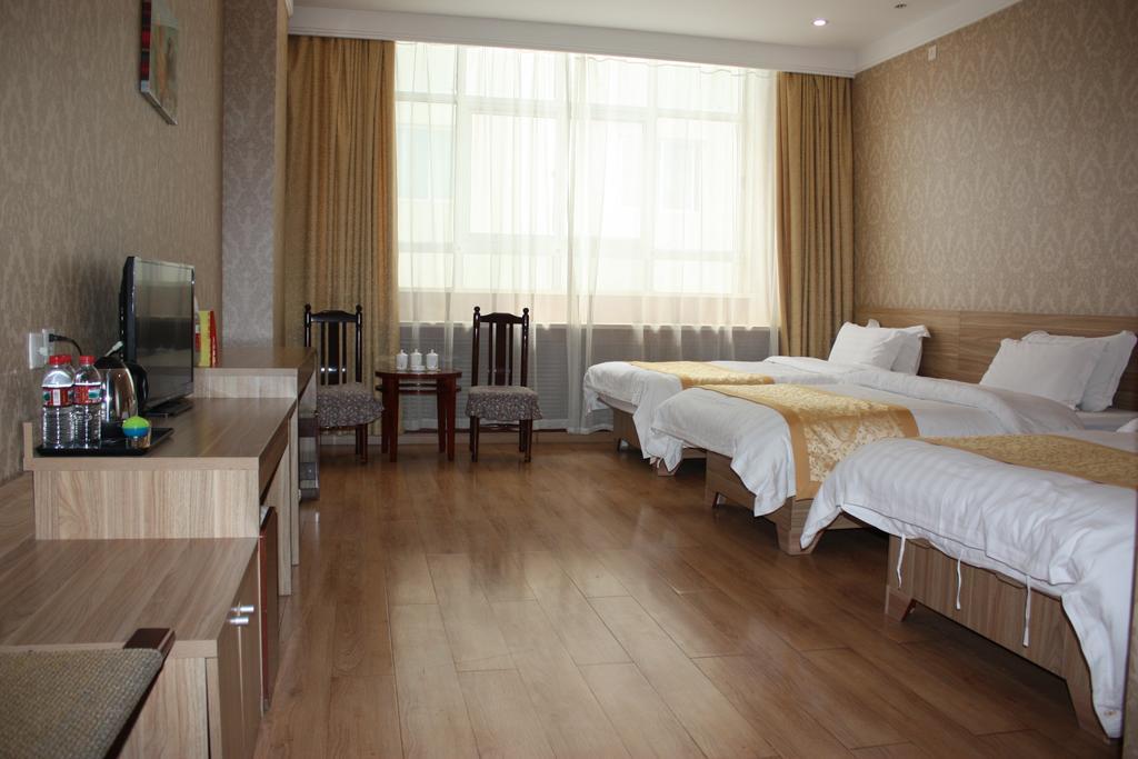 Qingdao Hongyun Jiahe Business Hotel Esterno foto