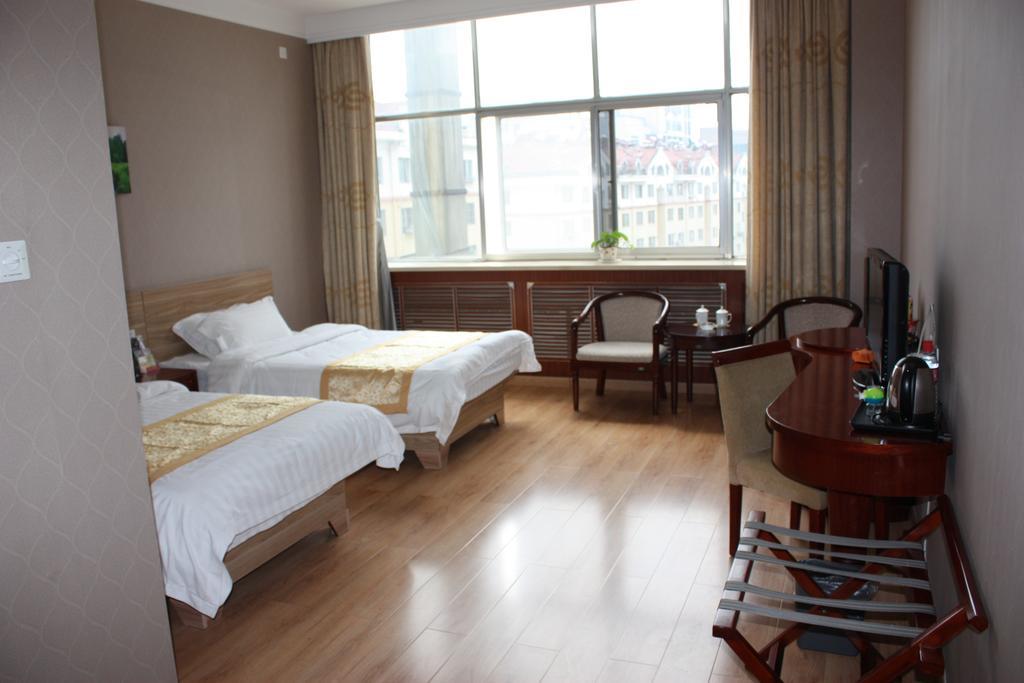 Qingdao Hongyun Jiahe Business Hotel Esterno foto